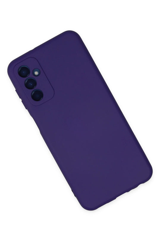 Samsung Galaxy M23 Nano içi Kadife Silikon Kılıf - Mor 2