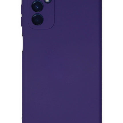 Samsung Galaxy M23 Nano içi Kadife Silikon Kılıf - Mor