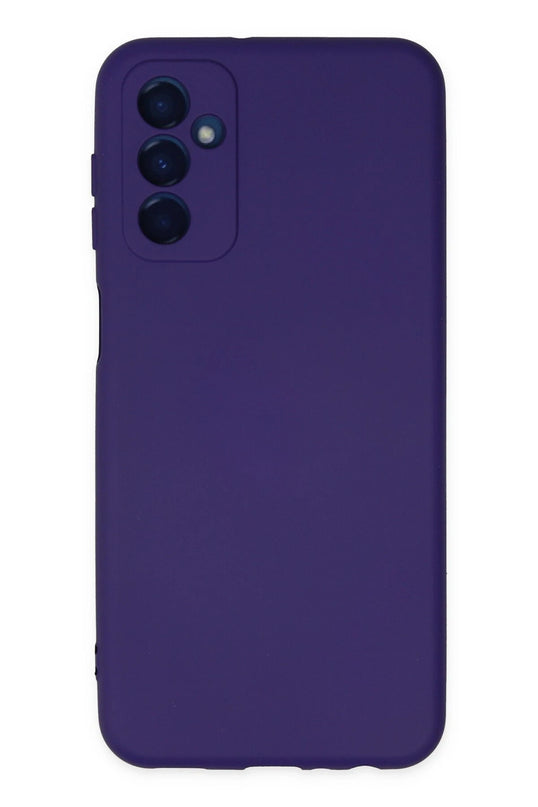 Samsung Galaxy M23 Nano içi Kadife Silikon Kılıf - Mor