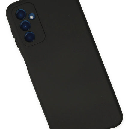 Samsung Galaxy M23 Nano içi Kadife Silikon Kılıf - Siyah 2