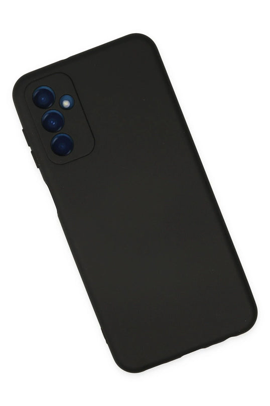 Samsung Galaxy M23 Nano içi Kadife Silikon Kılıf - Siyah 2
