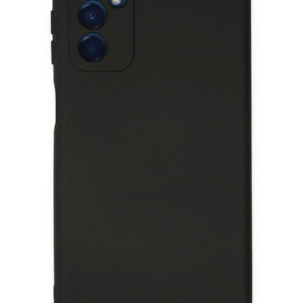 Samsung Galaxy M23 Nano içi Kadife Silikon Kılıf - Siyah