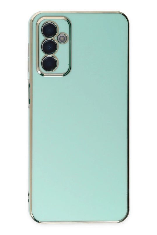 Samsung Galaxy M23 Volet Silikon Kılıf - Açık Yeşil
