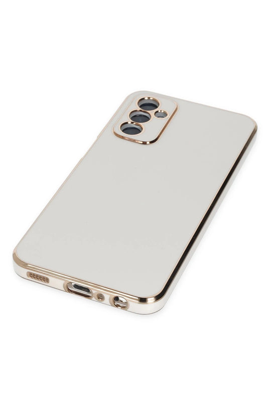 Samsung Galaxy M23 Volet Silikon Kılıf - Beyaz 4