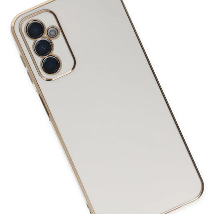 Samsung Galaxy M23 Volet Silikon Kılıf - Beyaz 3