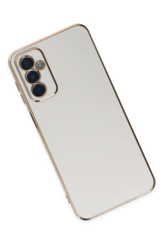 Samsung Galaxy M23 Volet Silikon Kılıf - Beyaz 3