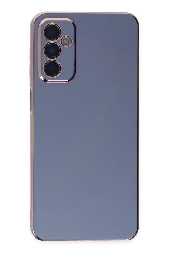 Samsung Galaxy M23 Volet Silikon Kılıf - Mavi