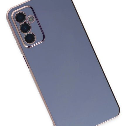 Samsung Galaxy M23 Volet Silikon Kılıf - Mavi 3