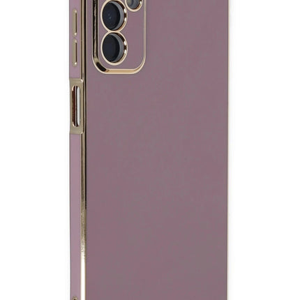 Samsung Galaxy M23 Volet Silikon Kılıf - Mor 2