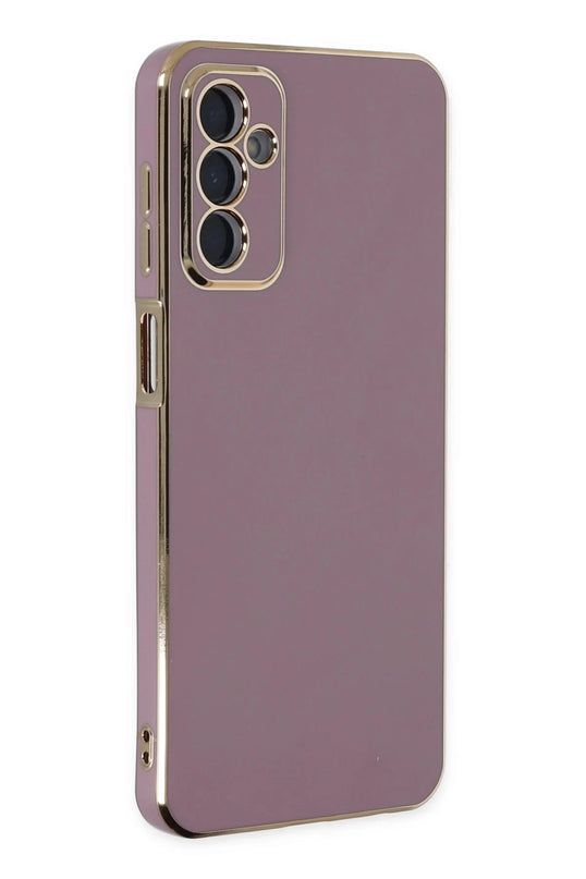 Samsung Galaxy M23 Volet Silikon Kılıf - Mor 2