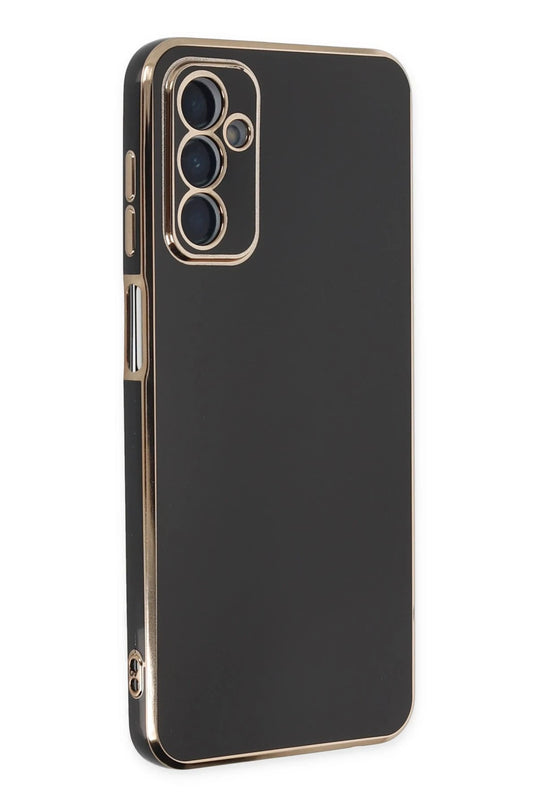 Samsung Galaxy M23 Volet Silikon Kılıf - Siyah 2