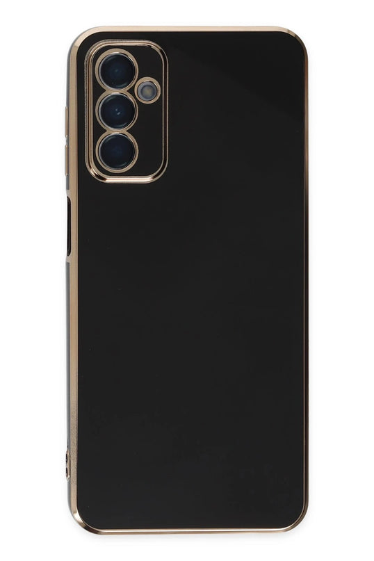 Samsung Galaxy M23 Volet Silikon Kılıf - Siyah