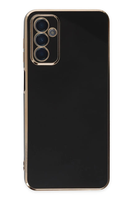 Samsung Galaxy M23 Volet Silikon Kılıf - Siyah