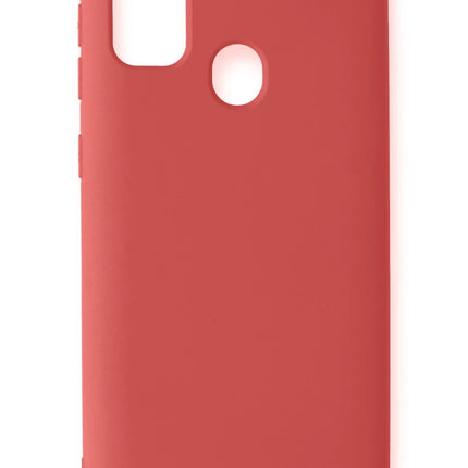 Samsung Galaxy M31 Nano içi Kadife Silikon Kılıf - Kiremit 2