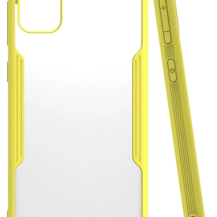 Samsung Galaxy M31 Platin Silikon Kılıf - Sarı