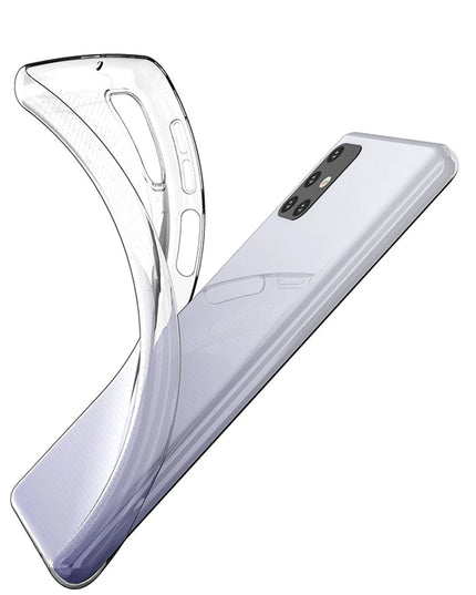 Samsung Galaxy M31S Lüx Şeffaf Silikon Kılıf 3