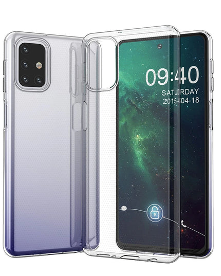 Samsung Galaxy M31S Lüx Şeffaf Silikon Kılıf