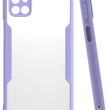 Samsung Galaxy M31S Platin Silikon Kılıf - Lila