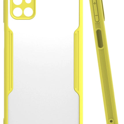 Samsung Galaxy M31S Platin Silikon Kılıf - Sarı