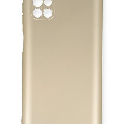 Samsung Galaxy M51 First Silikon Kılıf - Gold