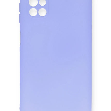 Samsung Galaxy M51 First Silikon Kılıf - Lila