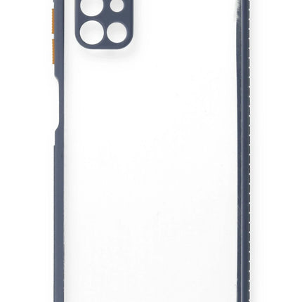 Samsung Galaxy M51 Miami Şeffaf Silikon Kılıf - Gri 2