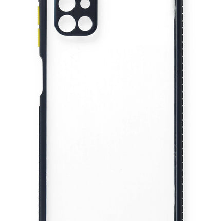 Samsung Galaxy M51 Miami Şeffaf Silikon Kılıf - Lacivert 2