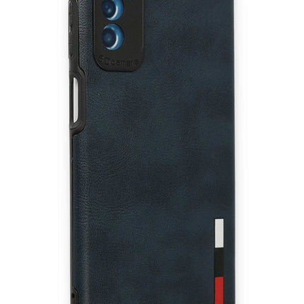 Samsung Galaxy M52 5G Loop Deri Silikon Kılıf - Lacivert 2