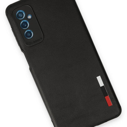 Samsung Galaxy M52 5G Loop Deri Silikon Kılıf - Siyah 3