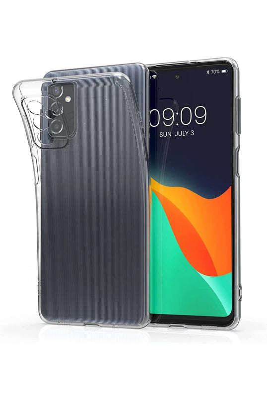 Samsung Galaxy M52 5G Lüx Şeffaf Silikon Kılıf