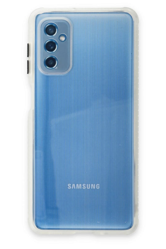 Samsung Galaxy M52 5G Miami Şeffaf Silikon Kılıf - Şeffaf