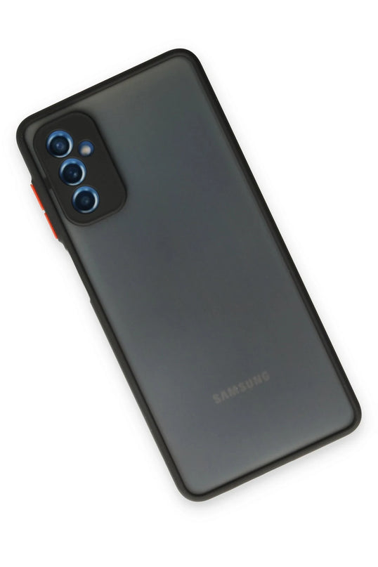 Samsung Galaxy M52 5G Montreal Silikon Kapak Kılıf - Siyah 3