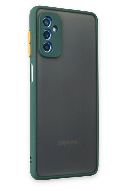 Samsung Galaxy M52 5G Montreal Silikon Kapak Kılıf - Yeşil 2