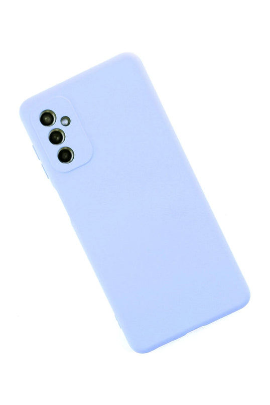Samsung Galaxy M52 5G Nano içi Kadife Silikon Kılıf - Lila 2