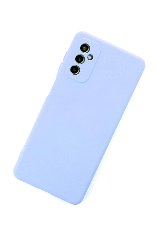 Samsung Galaxy M52 5G Nano içi Kadife Silikon Kılıf - Lila 3