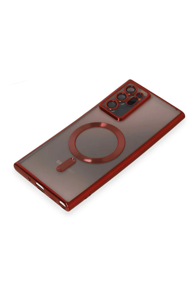 Samsung Galaxy Note 20 Ultra Kross Magneticsafe Kapak Kılıf - Kırmızı 4