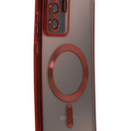 Samsung Galaxy Note 20 Ultra Kross Magneticsafe Kapak Kılıf - Kırmızı 2