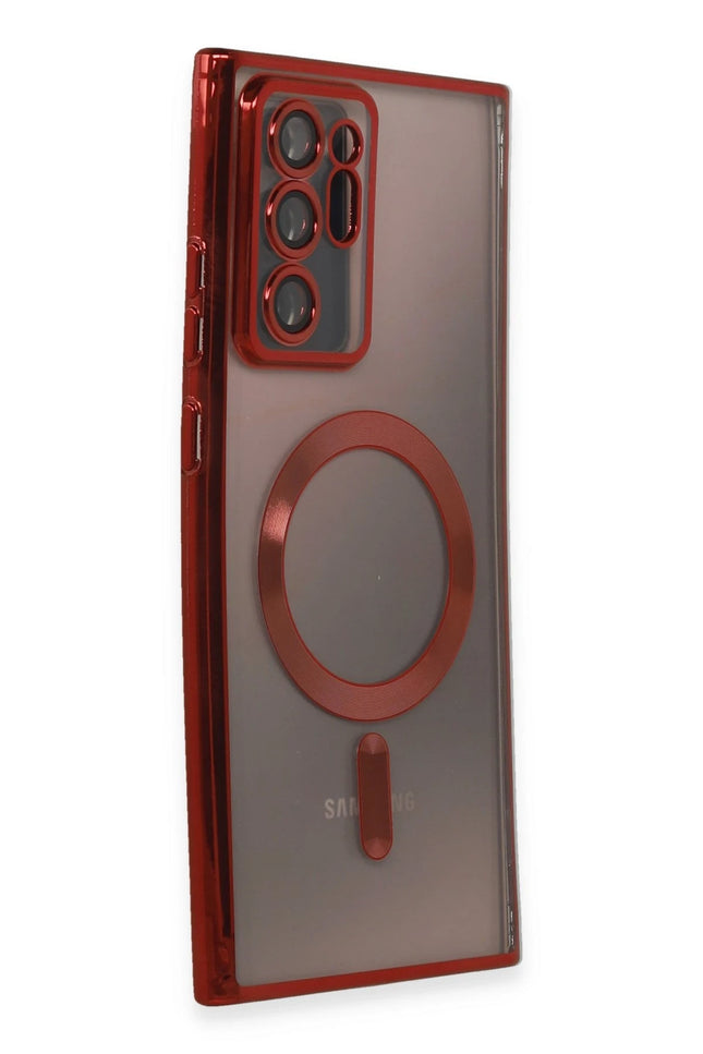 Samsung Galaxy Note 20 Ultra Kross Magneticsafe Kapak Kılıf - Kırmızı 2