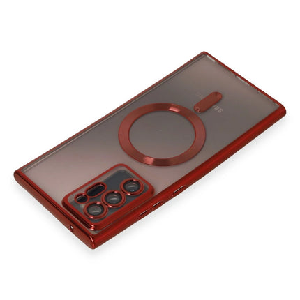 Samsung Galaxy Note 20 Ultra Kross Magneticsafe Kapak Kılıf - Kırmızı 3