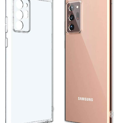 Samsung Galaxy Note 20 Ultra Lüx Şeffaf Silikon Kılıf 3