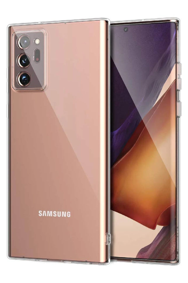 Samsung Galaxy Note 20 Ultra Lüx Şeffaf Silikon Kılıf