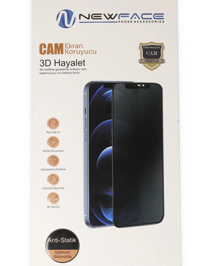 Samsung Galaxy S20 FE 3D Antistatik Hayalet Cam Ekran Koruyucu 3