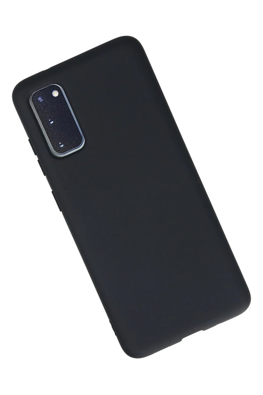 Samsung Galaxy S20 Nano içi Kadife Silikon Kılıf - Lacivert 2