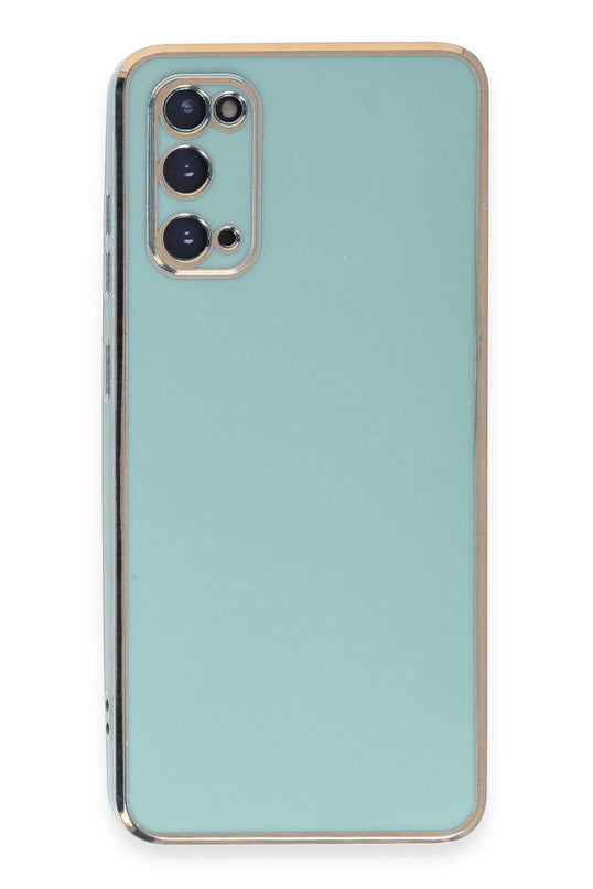 Samsung Galaxy S20 Volet Silikon Kılıf - Açık Yeşil
