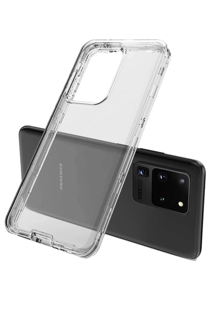 Samsung Galaxy S20 Plus Lüx Şeffaf Silikon Kılıf