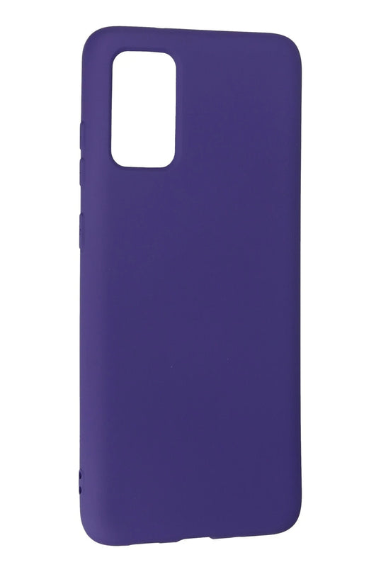 Samsung Galaxy S20 Plus Nano içi Kadife Silikon Kılıf - Mor 3