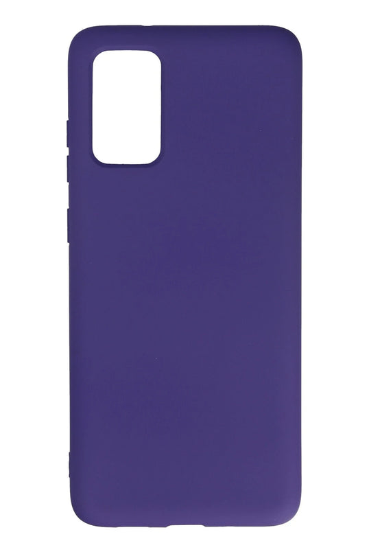 Samsung Galaxy S20 Plus Nano içi Kadife Silikon Kılıf - Mor