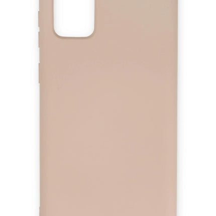 Samsung Galaxy S20 Plus Nano içi Kadife Silikon Kılıf - Pudra