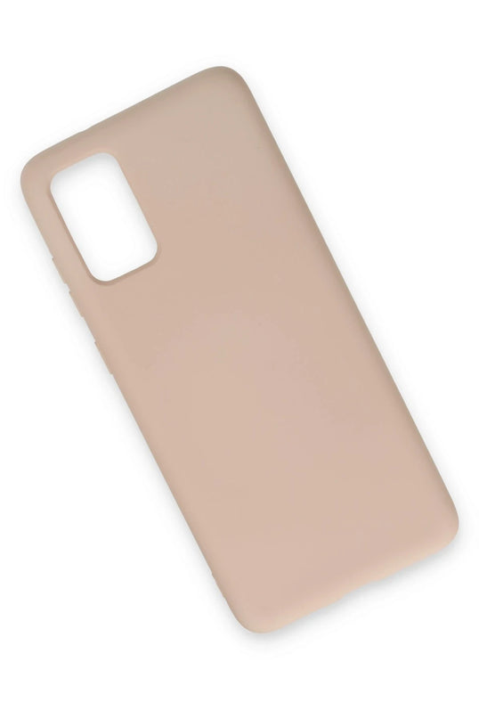 Samsung Galaxy S20 Plus Nano içi Kadife Silikon Kılıf - Pudra 2