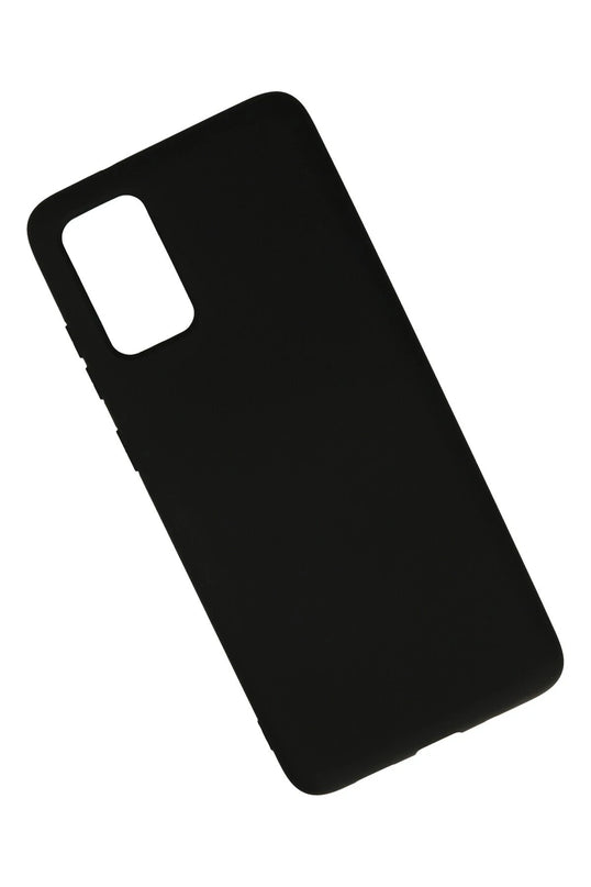 Samsung Galaxy S20 Plus Nano içi Kadife Silikon Kılıf - Siyah 2